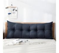 Cuscino a cuneo per testiera - Cuscino di supporto per la schiena per letto e divano, lettura e supporto lombare, schienale morbido per il massimo comfort, 80 x 20 x 60 cm, ideale per leggere e