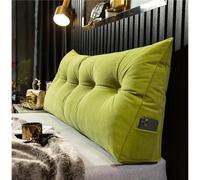 Cuscino a cuneo per testiera king size, per letto singolo/matrimoniale, cuscino di supporto lombare per divano, 100 x 50 x 20 cm, comfort e stile
