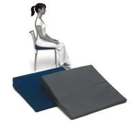 Cuscino a cuneo Sissel Sit Standard blu, cuscino a cuneo