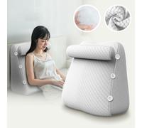 Cuscino a Cuneo Triangolare Regolabile per Testiera, Ideale per La Lettura