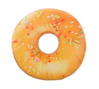 Cuscino a forma di ciambella 3D, comodo cuscino imbottito per schienale, cuscino a forma di ciambella,
