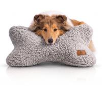 Cuscino a forma di osso Knuffelwuff Koda, in tessuto teddy Grigio (19,95 € per 1 )