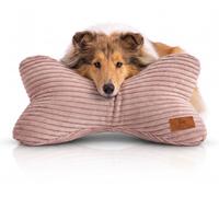 Cuscino a forma di osso Knuffelwuff Weston, in velluto a coste Rosa (17,95 € per 1 )