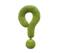 Cuscino a forma di punto interrogativo Cuscino colorato Cuscino a torsione Cuscino decorativo Cuscino per collo e schiena Cuscino per punto interrogativo