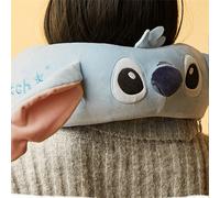Cuscino a forma di U portatile con motivo di Stitch di Disney Animation MINISO, cuscino cervicale a forma di Stitch, cuscino a memoria di forma a U per viaggi, pausa pranzo, protezione del collo, rega