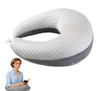 Cuscino a maglia, cuscino a maglia per sostegno, cuscino all'uncinetto, ergonomico, per lavori artigianali, lettura dei momenti creativi e da gioco, per letto e divano, cuscino per braccia, per