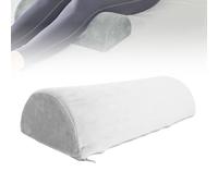 Cuscino a Mezzaluna in Memory Foam, Cuscino Ergonomico per Supporto Gambe e Collo Posteriore, Adattasi alle Curve del Corpo, Vita con Equilibrio e Comfort.