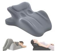 Cuscino A Punto Dolce, Cuscino Del Nido D'amore Per Coppie, Posizione Perfetta Dell'angolo A 27 °, Di Schiuma Memoria Ergonomica Per Traversine Della Schiena Spinale, Migliorare Il Comfort Dark gray
