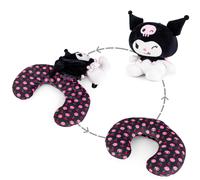 Cuscino A Rullo Reversibile Kuromi Di Sanrio E Giocattolo In Peluche