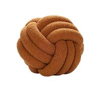 Cuscino a sfera nodo, cuscino per lancio a palla annodata Ultra morbida compagna decorativa decorativa a mano intrecciata a mano divano cuscino di divano di divani, cuscino nodo, cuscino di divano Ma