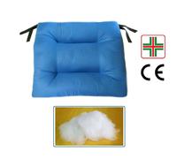 CUSCINO A TRE SEZIONI Supporto Antidecubito per Sedia in Fibra Cava Siliconata