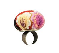 Cuscino ad ago cucito cucito punto croce sarto Needlecraft fai da te porta spilli patchwork per la casa stoccaggio tappetino anello colore casuale
