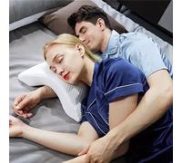 CUSCINO AD ARCO IN MEMORY FOAM ANTI PRESSIONE COLLO CERVICALE DORMIRE BENE