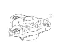 Cuscino ammortizzatore Assale anteriore Dx 722 814 TOPRAN per PEUGEOT CITROËN