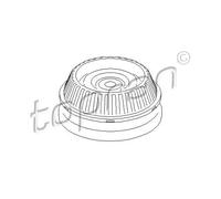 Cuscino ammortizzatore Assale anteriore Sx 301 227 TOPRAN per FORD MONDEO I