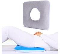 Cuscino Anti-Decubito Per Letto, A Ciambella, Per Allattamento, Cuscino Ciambella Per Coccige,Cuscino Per Sedia A Rotelle Per Costretti A Letto,Anziani, Disabili, Comfort E Traspirante B,Small