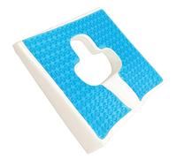 Cuscino Anti Decubito, Respirare Liberamente Materiale in Fibra Apertura a Forma di T Design a Pendenza Triangolare Cuscino Anti Decubito per Anziani Disabili