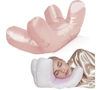 Cuscino antirughe per chi dorme sul fianco o a pancia in giù, rosa | Cuscino viso antirughe rosa, progettato per chi dorme sul fianco o a pancia in giù, aiuta a ridurre le rughe del viso durante