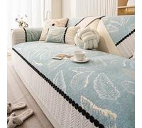 Cuscino Antiscivolo per Divano 70x180cm, Protezione per Divano per Cani e Gatti, Antiscivolo, Vintage, Lavabile, Facile da Pulire, per Divano componibile a U/L