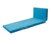 Cuscino antiscivolo per sedia a sdraio impermeabile, 80 x 200 x 3 cm, spessore 5 cm, per interni ed esterni, con cerniere di bloccaggio, comfort sostenibile per il relax