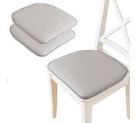 Cuscino antiscivolo per sedia da pranzo in finta pelle con lacci, design a forma di ferro, perfetto per casa e ristorante, comodo cuscino per una cena elegante