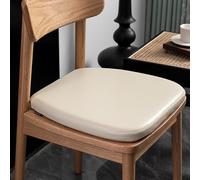 Cuscino antiscivolo per sedia da pranzo, Set di 1/2/4 cuscini for sedia da pranzo in pelle PU, cuscinetti for antiscivolo a forma U, comodo cuscino for sedile cucina(Coffee,4pcs(14x15inch))