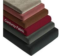 Cuscino antiscivolo personalizzabile per panca, rivestimento rimovibile, per interni ed esterni, per giardino e patio, spessore 3 cm, in velluto, per banchetti e panchine