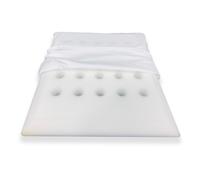 CUSCINO ANTISOFFOCO ANTIACARO PER LETTINO CULLA NEONATO SFODERABILE 45 x 32 cm