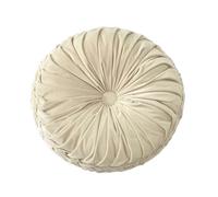 Cuscino Arredo Casa Irge In Morbido Velluto Rotondo 40x40x13 cm Per Divano