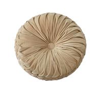 Cuscino Arredo Casa Irge In Morbido Velluto Rotondo 40x40x13 cm Per Divano