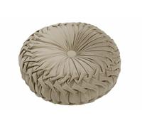 Cuscino Arredo Casa Irge In Morbido Velluto Rotondo 40x40x13 cm Per Divano