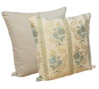 Cuscino arredo divano decorativo fodera senza imbottitura fantasia broccato g22