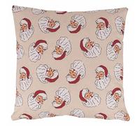 Cuscino arredo sfoderabile, decoro Babbo Natale, 40x40, Xmas