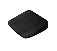 Cuscino Auto per Sedile in Memory Foam per Audi Q3 2013-2018(Without Net on Left Side), Cuscino Ortopedico per Guidatori Bassi Seggiolino Rialzato Regolabile,Black-8 cm