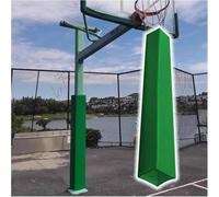Cuscino avvolgente per pali da basket per esterni, 2,1 m, per garage, cantina, palestra e parco giochi, protezione per pali da 3 x 3, imbottitura di sicurezza durevole