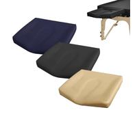 Cuscino ayurvedico poggiatesta - per terapia di massaggio ayurvedico - bordi increspati per zero fuoriuscite di olio + schiuma semi solida + rivestimento in poliuretano - si adatta a tutte le culle