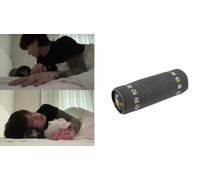 Cuscino BEGOZANI JUNGKOOK cuscinetto cilindro cervicale grano saraceno corean...