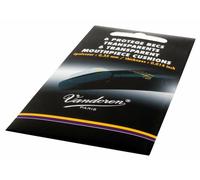 Cuscino boccaglio Vandoren Japan 0,35 mm 0,014 pollici nero 6 pezzi trasparente