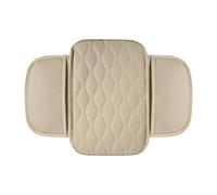 Cuscino bracciolo auto Per Q5 Sline 2010-2024 Q3 Q4 Q7 Q8 Cuscinetti Braccioli Con Borsa Laterale Supporto Protettivo Bracciolo(BEIGE)