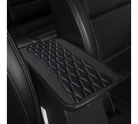 Cuscino Bracciolo Auto per Range Rover Velar (2020-2023)/Evoque (Seit 2023), in Pelle Impermeabile Confortevoli Copertura Console Centrale D'interni Accessori,E Grey