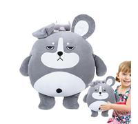 Cuscino caldo per le mani | Cuscino per le mani dei cartoni animati - Cuscino caldo per le mani in peluche cuscino invernale da abbracciare con supporto per telefono per bambini