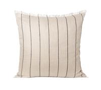 Cuscino Calm 78x78 cm Cammello/ Nero