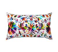 Cuscino Casi Stampa in Stile Messicano Brillante Anallergica Federa Non Sbiadisce Copricuscino per Casa Decoro Letto Bedroom L