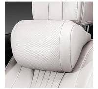 Cuscino Cervicale Auto per Citroen C3 C4 C5 2017-2023, Poggiatesta Sedile Cuscini Collo Traspiranti Ergonomico Comodo Corsa dell'automobile Resto,E/White