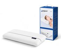 Cuscino Cervicale Ergonomico Memory Foam 70x42x10 cm con Federa Lavabile | Supporto Cervicale a Lento Ritorno | Design Doppia Faccia 0 Colla | Traspirante per Dormire su Schiena, Fianco e Pancia