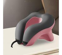 Cuscino cervicale ergonomico traspirante a forma di U per viaggi in aereo e