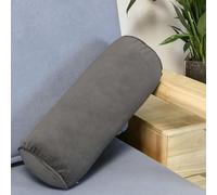Cuscino cervicale extra lungo, morbido, cilindrico, 15 x 40 cm/80 x 20 cm, con fodera rimovibile per collo e ginocchia lombari, perfetto per dormire in auto, divano sedia (A3, 10 x 50 cm)