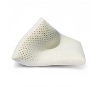 Cuscino Cervicale in Lattice, Cuscino per Dormire Traspirante, Guanciale Memory Foam, Cuscino Alto e Duro per Chi Dorme sulla Pancia Massaggiare e Sostenere Il Collo