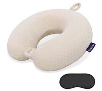 Cuscino cervicale in memory foam Gosider, comodo cuscino da viaggio per il collo e la testa, leggero e portatile, per dormire, viaggiare, auto, t