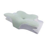 Cuscino cervicale in memory foam per alleviare il dolore al collo, cuscino di supporto a forma di farfalla, per chi dorme sul fianco, sulla schiena, sullo stomaco, comodo design a rimbalzo lento